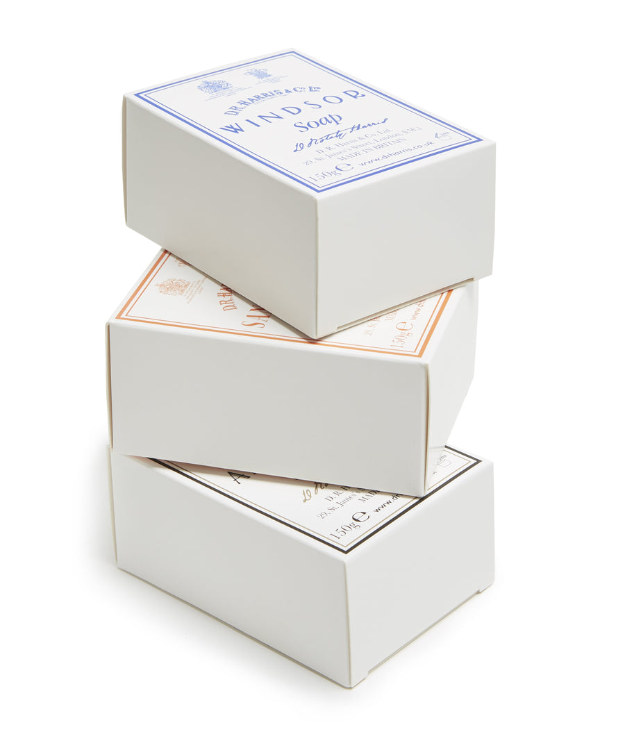 Windsor, Arlington, Sandalwood Soap Trio by D.R.Harris